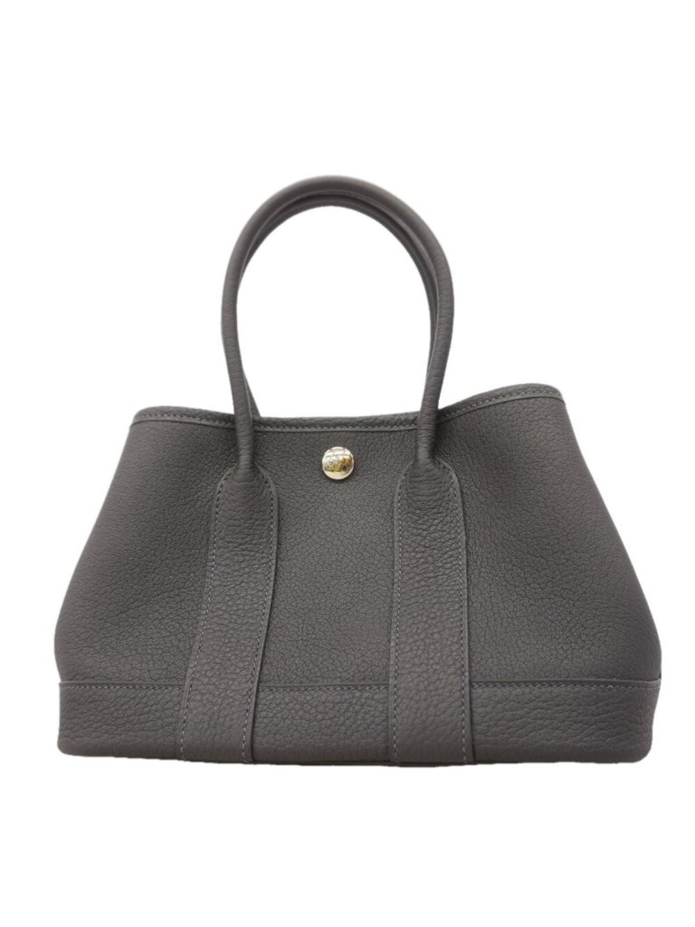 Hermes Handbag Neo Garden Negonda Gray Misty Silver